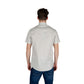 Armani Exchange Cream Cotton Shortsleeve Shirt