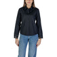 Jacqueline De Yong Black Cotton Blouse