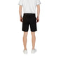 Hugo Boss Black Cotton Bermuda Shorts