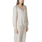 Vila Clothes Beige Viscose Top