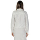 Jacqueline De Yong White Cotton Blouse
