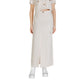 Jacqueline De Yong Beige Viscose Long Skirt
