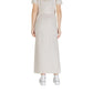 Jacqueline De Yong Beige Viscose Long Skirt