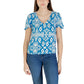 Vero Moda Blue Viscose Blouse