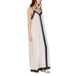 Vero Moda Beige Nylon Long Dress