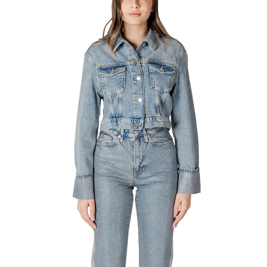 Only Light Blue Organic Cotton Denim Jacket