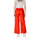 Only Multicolor Cotton Casual Pants