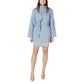 Morgan De Toi Blue Cotton Parka