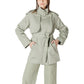 Morgan De Toi Bicolor Cotton Parka