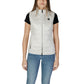 Blauer White Polyamide Sleveless Jacket