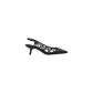 ASH Black Leather High Heel Pumps