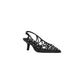 ASH Black Leather High Heel Pumps