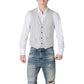 Gianni Lupo Black Linen Waistcoat