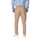 Gianni Lupo Beige Polyester Pants