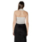 Calvin Klein Jeans Beige Cotton Top