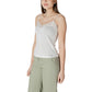 Morgan De Toi White Modal Tank Tops