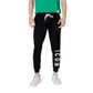 Icon Black Cotton Joggers (Workout Pants)