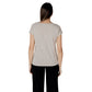 Street One Beige Polyester T-Shirt