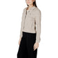 Street One Beige Cotton Denim Jacket