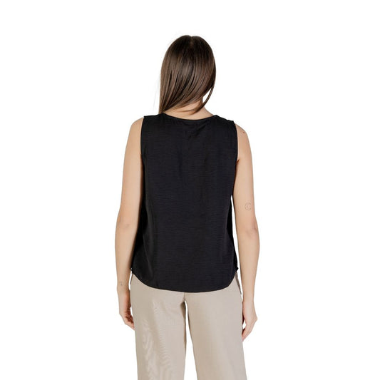 Only Black Recycled Polyester Tank Tops