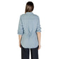 Only Light Blue Tencel Blouse