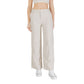 Only Beige Viscose Casual Pants