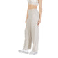 Only Beige Viscose Casual Pants