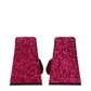 The Attico Pink Plastic Platform Sandals