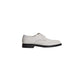 Roberto Pepe Luxury White Leather Men Shoe