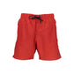 Norway 1963 Rosso Poliammide Men's Swim Boxer