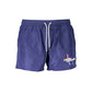 Karl Lagerfeld Blue Polyester Men's Swim Boxer