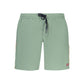 Norway 1963 Verde Poliammide Men's Swim Boxer
