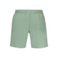 Norway 1963 Verde Poliammide Men's Swim Boxer