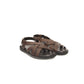 Cerruti 1881 Brown Cowhide Men Sandal