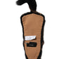Dolce & Gabbana Brown Red Fox Fur Neck Cashmere Warmer Scarf