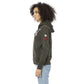 Mr&Mrs Italy Green Cotton Women Hoodie
