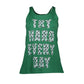 Silvian Heach Verde Cotton Women Tank Top