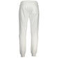 Cavalli Class Bianco Cotton Men Sport Pant