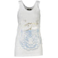 Cavalli Class White Cotton Women Tank Top