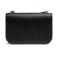 PINKO Black Leather Love Bell Classic Shoulder Bag