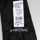 Dolce & Gabbana Black Nylon Blend Bandeau Strapless Tube  Top