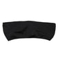 Dolce & Gabbana Black Nylon Blend Bandeau Strapless Tube  Top