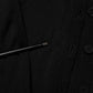 Dolce & Gabbana Black Virgin Wool Buttoned Cardigan Sweater