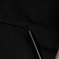 Dolce & Gabbana Black Viscose Turtle Neck Crop Pullover Top