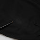 Dolce & Gabbana Black Viscose Halter Off Shoulder Cropped Top
