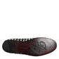 Dolce & Gabbana Black Suede Crystals Loafers Men Dress Shoes