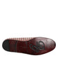 Dolce & Gabbana Pink Suede Crystals Loafers Men Dress Shoes