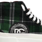 Dolce & Gabbana Multicolor DG Logo Men High Top Sneakers Shoes