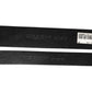 Dolce & Gabbana Black Double Strap Leather Silver Buckle Belt