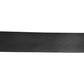 Dolce & Gabbana Black Leather Side Rings Brass Buckle Belt